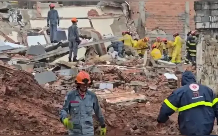 Colapso de edifício em São Bernardo do Campo causa cinco vítimas
