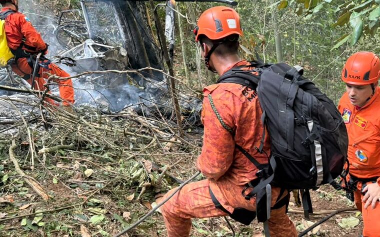 Acidente de helicóptero no Rio resulta em quatro mortes